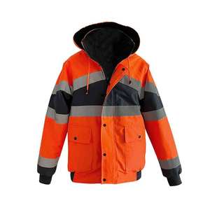 New Design High Visibility <b>Worker</b> Uniform Reflective Safety Road Construction Reflective <b>Jackets</b> - Product Image 6