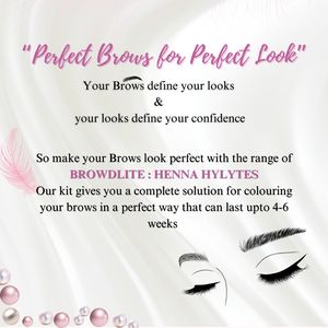 Browdlite Naturel Aspect Inde Marque Privée Semi-Permanent Sourcils Couleur Poudre Ensemble Henné Sourcils Kit Couleur Cheveux - Product Image 5