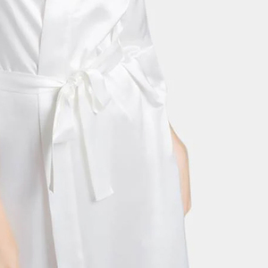 Robe Kimono de Barbier/Coiffeur Personnalisable avec Logo Client pour Salon de Beauté, Coiffure et SPA – Modèle Premium - Product Image 5