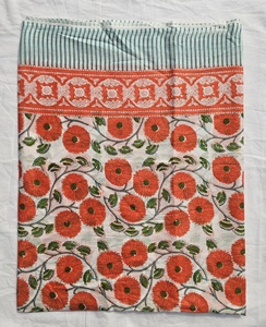 ผ้าซิ่นชายหาด ปาเรโอ ผ้าฝ้ายพิมพ์ลายดอกไม้ ผ้าคลุมชายหาดสำหรับผู้หญิง ผ้าพันคอ ผ้าคลุมไหล่ ดูปัตตา ผ้าซิ่นน้ำหนักเบา สไตล์โบฮีเมียน สำหรับฤดูร้อน ขายส่ง - Product Image 1