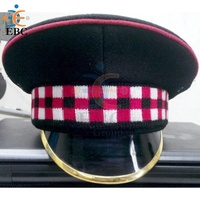 Gorra de Uniforme para Conductor, Capitán, Chauffeur, Oficial, al por Mayor, 100% Lana, Ecológica, para Uso Diario en Exteriores, para las Cuatro Estaciones, Personalizable