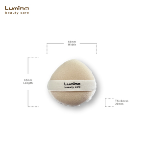 Easy to use Wholesale for retail distribution Long-pile short-pile setting <b>powder</b> puff Double sided <b>textured</b> short fibers long - Product Image 3