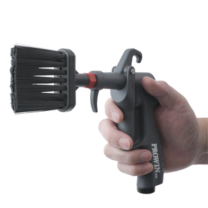 Professional 1/4 Inch Composite Plastic Air <b>Dust</b> Blow Gun Pneumatic Blowing Gun with <b>Brush</b> Nozzle - Product Image 1