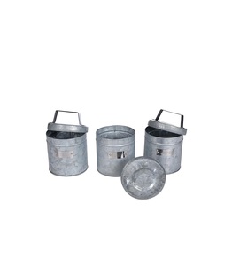 Best Selling Stylish galvanized storage <b>jar</b> for modern kitchen <b>decor</b> providing practical and hygienic food storage solutions - Product Image 6