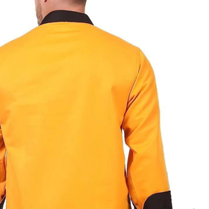 Uniformes de Chef de Lona Transpirable de Secado Rápido para Hombre, Manga Larga, Logotipo Personalizado, Uniformes de Chef para Restaurante y Bar - Product Image 6