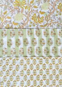 Tissu en coton 100% artisanal indien imprimé à la main, écologique, traditionnel, respirant, imprimé au bloc - Product Image 2