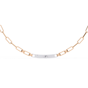 Colliers en diamants naturels et cultivés en laboratoire en or 10k, 14k, 18k, bijoux raffinés pour les occasions spéciales - Product Image 6