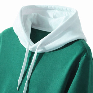 Sweat à capuche pour homme 2026, manches longues, motif imprimé original, tricoté, couleur unie, en coton, vente en gros - Product Image 6