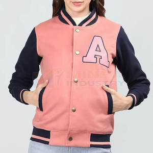 Chaqueta Letterman de Manga Larga para Mujer, Nueva Colección 2026, Precio al por Mayor, Chaquetas Letterman para Mujer - Product Image 3