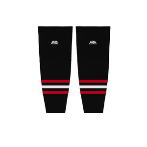 OEM Custom Design Sublimated Ice Hockey <b>Socks</b> Anti-Cut Lightweight <b>Polyester</b> Mesh Performance Team Hockey <b>Socks</b> With Brand Logo - Product Image 4