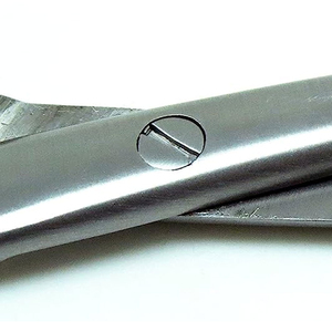 Tijeras Médicas de Acero Inoxidable de Alta Calidad de 30 cm/12 Pulgadas, Portaagujas, Instrumentos Quirúrgicos, Diseño Recto y Ciego, Manual - Product Image 6