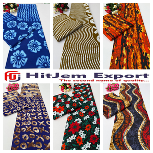 Tela de Algodón con Estampado Africano Personalizado, Diseño de Tanzania para Vestidos y Prendas de Moda - Product Image 2