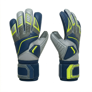 Gants de gardien de but de football performants avec des zones de paume renforcées, ajustement ergonomique confortable, construction flexible et conception. - Product Image 2