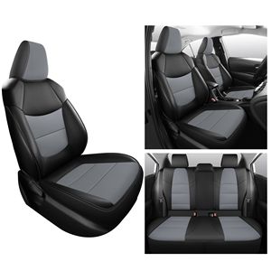 Coprisedili per Auto in Pelle Impermeabile con Bandiera Americana Patriottica per Sedan Alza Viva - Product Image 3