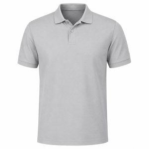 Camiseta de Hombre 100% Algodón, Personalizada con Logotipo Bordado, Tejido Sólido, Cómoda, de Secado Rápido, Estilo Casual de 2 Tonos - Product Image 2