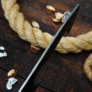 Custom Handmade Damascus Steel Clip Point Straight Edge Blank Blade Handle 12-inch Industrial/DIY Chef <b>Knife</b> - Product Image 3