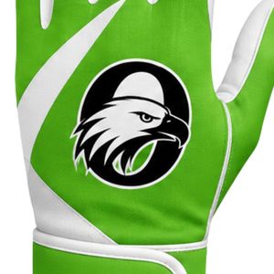 Gants de football américain vert et blanc, gants de sport de qualité supérieure, antidérapants, matière douce pour l'entraînement, la pratique et les matchs, pour hommes et femmes - Product Image 3