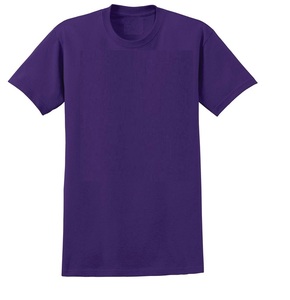 T-shirt unisexe 100 % coton à épaules tombantes, coupe oversize, basique, uni, col rond - Product Image 1