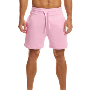 Shorts de jogging pour hommes en coton et polyester, sur mesure, design personnalisé OEM, grandes tailles, style streetwear, avec poches latérales. - Product Image 1