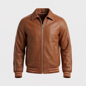 Veste de moto en cuir véritable pour homme de qualité supérieure, nouvelle arrivée, vestes de moto d'hiver, protections amovibles, personnalisables - Product Image 1