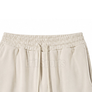 Pantalones Cortos Casuales para Hombre, 100% Algodón, con Cordón, Cintura Media, Servicio OEM, Diseño Personalizado, Precio Bajo - Product Image 2