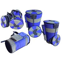drum bag, case, or Djembe backpack designed for transporting percussion instruments