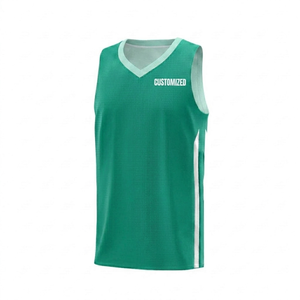 Camiseta de baloncesto personalizada con cuello en V, sin mangas, deportiva, para entrenamiento atlético, ropa deportiva para hombre, con estampado sublimado. - Product Image 1