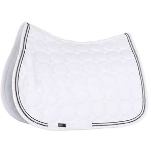 Cojín de sillín multiusos estilo doma azul marino oscuro con diseño acolchado circular Colección 2025 - Product Image 6