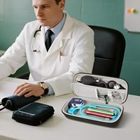 Étui rigide pour stéthoscope en EVA, sac de transport étanche et antichoc, poignée portable pour accessoires médicaux d'infirmière