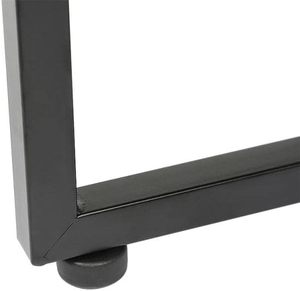 Table basse ronde extensible en bois au design moderne et table à cocktails avec panneaux décoratifs pour salon, chambre et bureau à domicile - Product Image 3