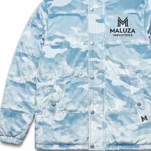 Veste à capuche camouflage streetwear pour homme, multi-poches, mode urbaine d'hiver, vêtements MALUZA INDUSTRIES - Product Image 2