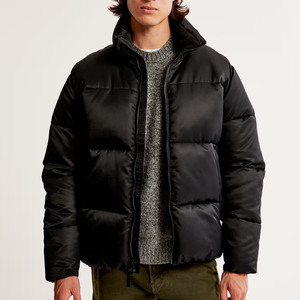 Custom Branded <b>Men</b>’s Puffer Jacket Durable Quilted Bubble Outerwear with Enhanced Warmth Retention - Product Image 4