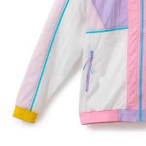 Men's Color Blocking <b>Racer</b> <b>Jacket</b> Stand Collar Zipper Closure Sporty Style Breathable Polyester Spring Wear <b>Jacket</b> - Product Image 5