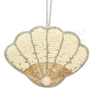 Décorations brodées en tissu d'arbre de Noël faites à la main Ornement en gros personnalisé avec ancre de mouton de renne de chameau - Product Image 3