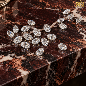 Diamant ovale de 17,50 carats cultivé en laboratoire avec un feu radiant |   Pierre précieuse de couleur DEF cultivée en laboratoire avec options de taille personnalisées - Product Image 3