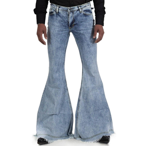 กางเกงยีนส์ทรงหลวมสไตล์วินเทจสำหรับผู้ชายกางเกงยีนส์ทรงหลวมสำหรับผู้ชาย - Product Image 2