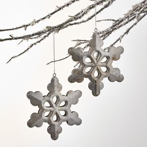 Metal Christmas Hanging Ornament Pieces For Indoor Holiday Decoration And Seasonal Party Use - Product Image 5