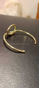 Bracelet réglable en laiton Urban Glam Bracelet de manchette pour femme fabriqué à la main pour un look moderne et chic - Product Image 2