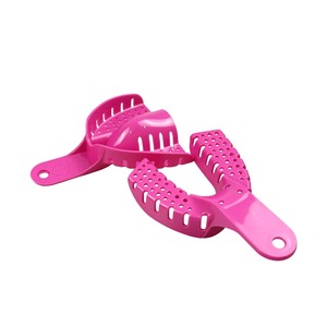 Juego de Bandejas para Impresiones Dentales Autoclavables, Bandeja Manual de Plástico para Dientes, Superior e Inferior, Tamaños S/M/L, Herramienta de Odontología, Material de Laboratorio, CE - Product Image 2