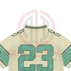 Maillots de football américain rétro personnalisés et brodés, nouvelle tendance, maillot de football américain rétro sur mesure - Product Image 5