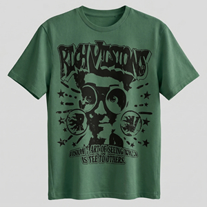 เสื้อยืดแฟชั่นสไตล์พังก์ร็อกคุณภาพพรีเมียมสำหรับใส่ทุกวัน แนวสตรีทแฟชั่นลำลองทรงโอเวอร์ไซส์ รับผลิตแบบ OEM ODM พร้อมสกรีนโลโก้ตามสั่ง - Product Image 4