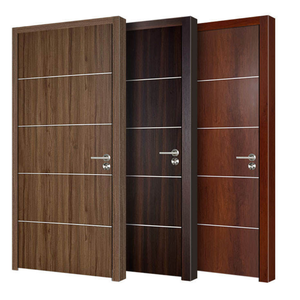 Factory Direct Sale Low MOQ WPC Door <b>Frame</b> Waterproof Soundproof Composite Doors Bathroom Living Room Indoor Use Home Villa Hote - Product Image 4