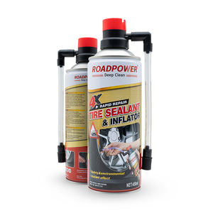 Roadpower 4X Tire Sealant, Inflator 450ml Rapid Repair Formula (RP-PO-229) Non-toxic And Eco-Friendly Formula - Product Image 1