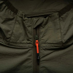 Chaqueta de Verano Transpirable de Alta Calidad para Hombre, Chaqueta con Parches para Exteriores, Chaqueta Cortavientos de Poliéster con Media Cremallera Personalizada - Product Image 5