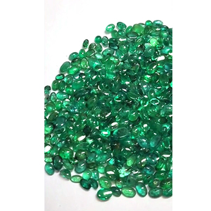 Lote de 487 Esmeraldas Naturales de Zambia, Corte Ovalado y en Forma de Pera, Color Verde, 4x3, 5x3, 5x4, 6x4, 7x5 mm, 150 Quilates, Alta Calidad, Venta IROC - Product Image 3