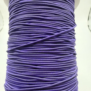 Cordon élastique tressé violet n°39, 1,2 mm, 288 yards, 100 % nylon haute ténacité, écologique, pour textile de maison - Product Image 1