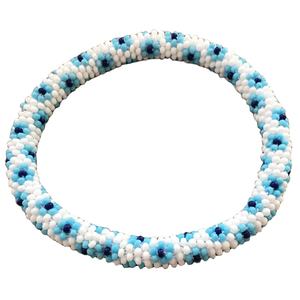 Pulseras Ajustables de Cuentas Multicolores para Hombres y Niñas - Joyería de Moda Personalizable con Cuentas de Cristal, Perlas y Cuentas de Vidrio Rojo - Product Image 1