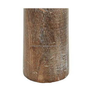 Candelabros de madera hechos a mano de fabricantes indios, diseños modernos rústicos, cuencos en forma de corazón Vintage para decoración del hogar, bodas - Product Image 4