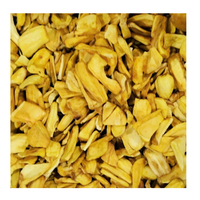 Vietnamese VF gedroogde jackfruitchips, gemaakt van rijpe jackfruit voor snacks, desserts, bakken, toppings, catering en groothandel.