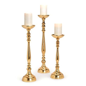 Elegant Gold Brass Taper Candle Holder Luxury Metal Candlestick Stand for Wedding <b>Table</b> Decor Wholesale Modern <b>Tall</b> Candle Stick - Product Image 3